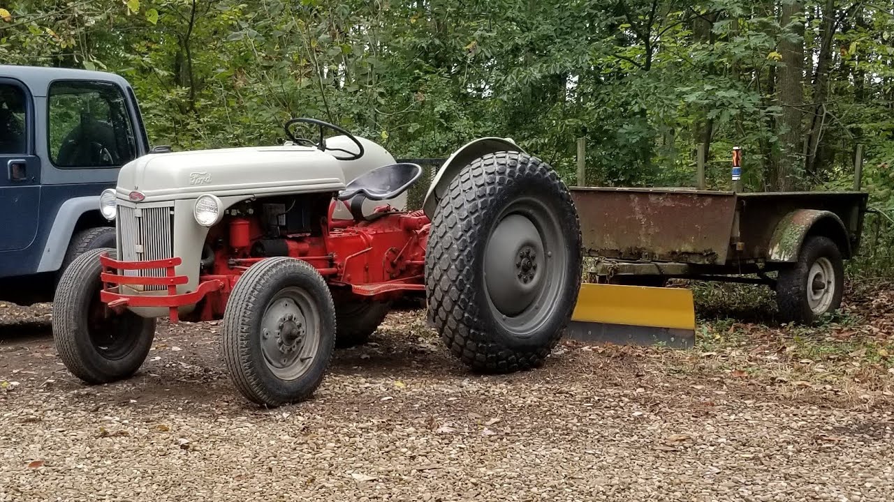 Will this 70 year old tractor start? Ford 8n cold start!