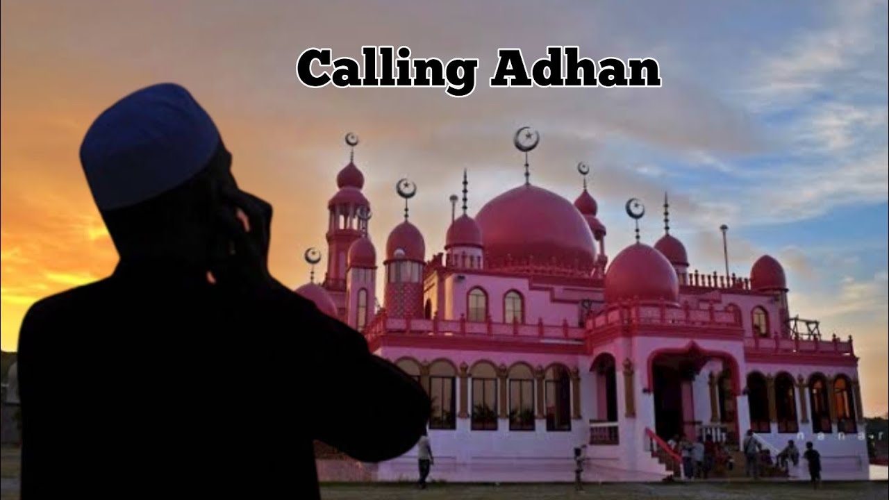 Beautiful adhan in Dimaukom Pink Mosque Maguindanao Philippines #viral #muslim