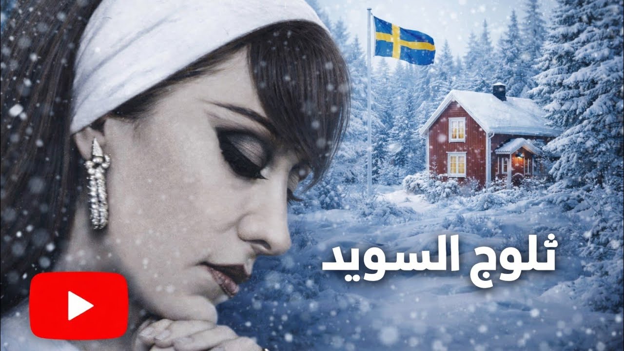 فيروزيات الصباح 😍 ثلوج السويد