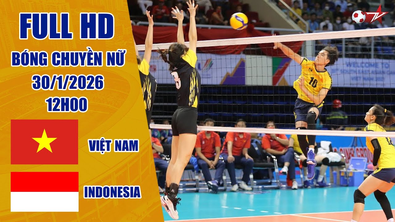 Việt Nam - Indonesia | Trận chung kết thuộc về Việt Nam sau 5 set đấu căng thẳng