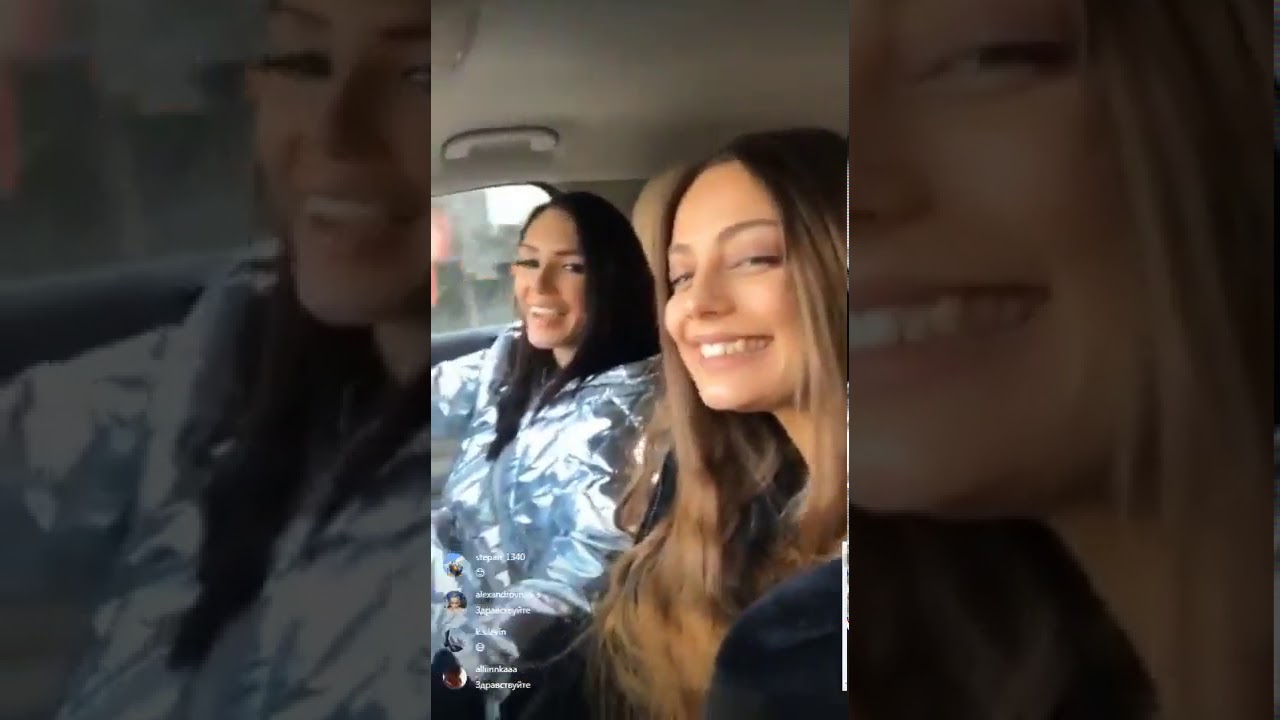 Ольга Серябкина, Катя Кищук @ Прямой эфир в машине