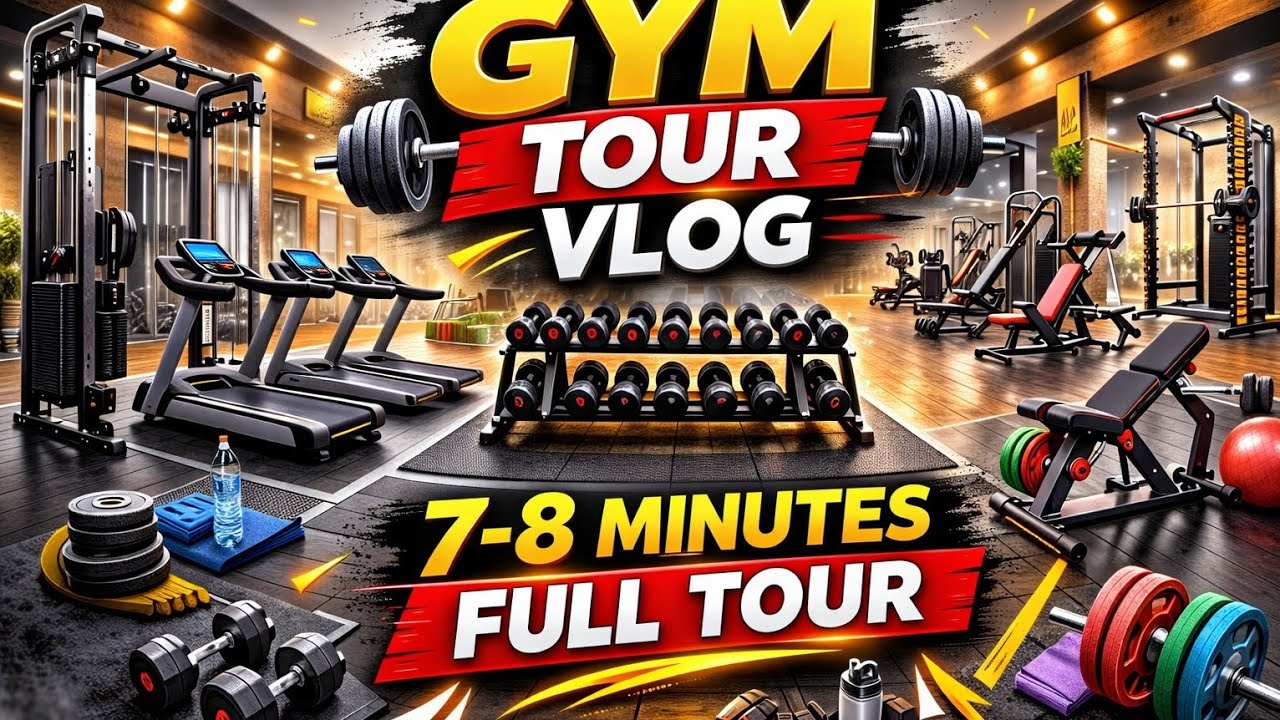 MY GYM TOUR VLOG