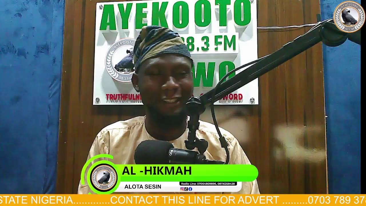 Ayekooto 88.3fm Live Stream