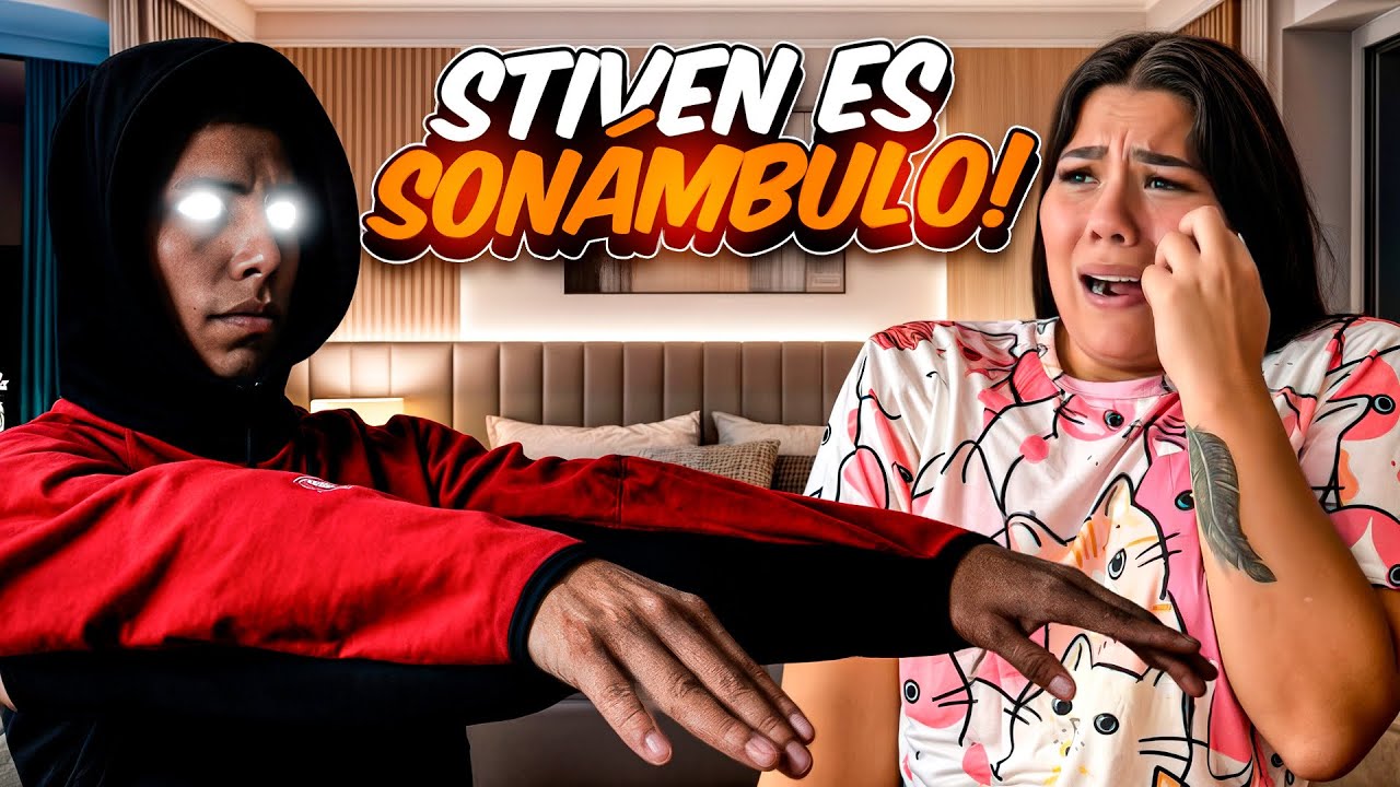 STIVEN ES SONÁMBULO🧟‍♂️//BROMA PESADA LAS 2:AM😂