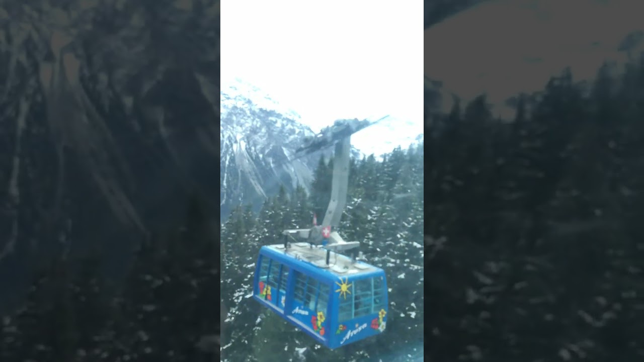 Arosa to Base Cable Station / Switzerland 🇨🇭 