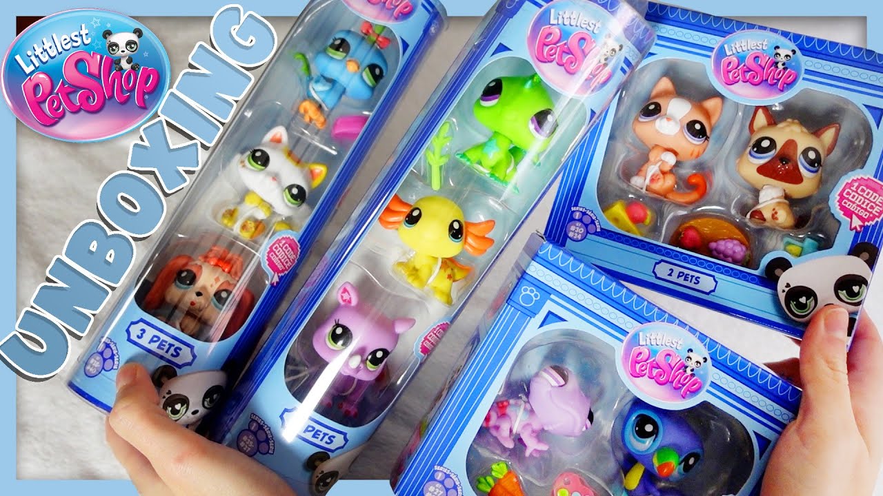 OUVERTURE- TUBES & DUOS PETSHOP G7 (l'axolotl est adorable) | #littlestpetshop