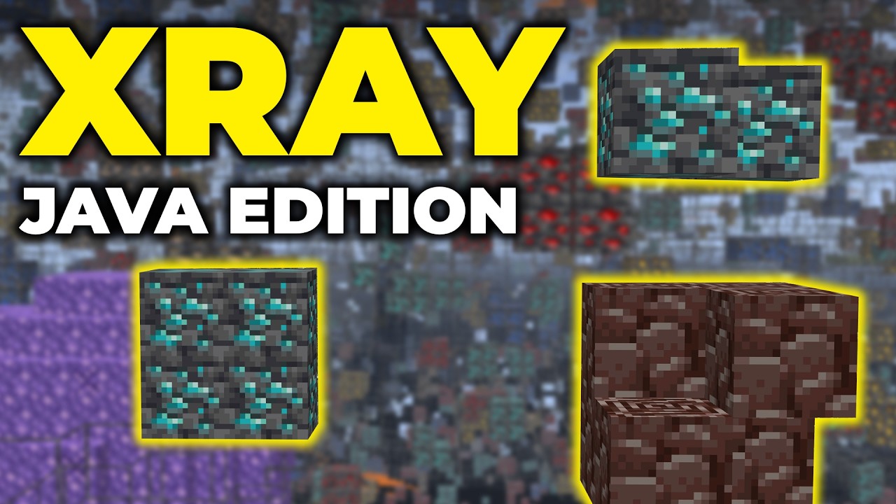 Как получить рентгеновский снимок в Minecraft Java Edition