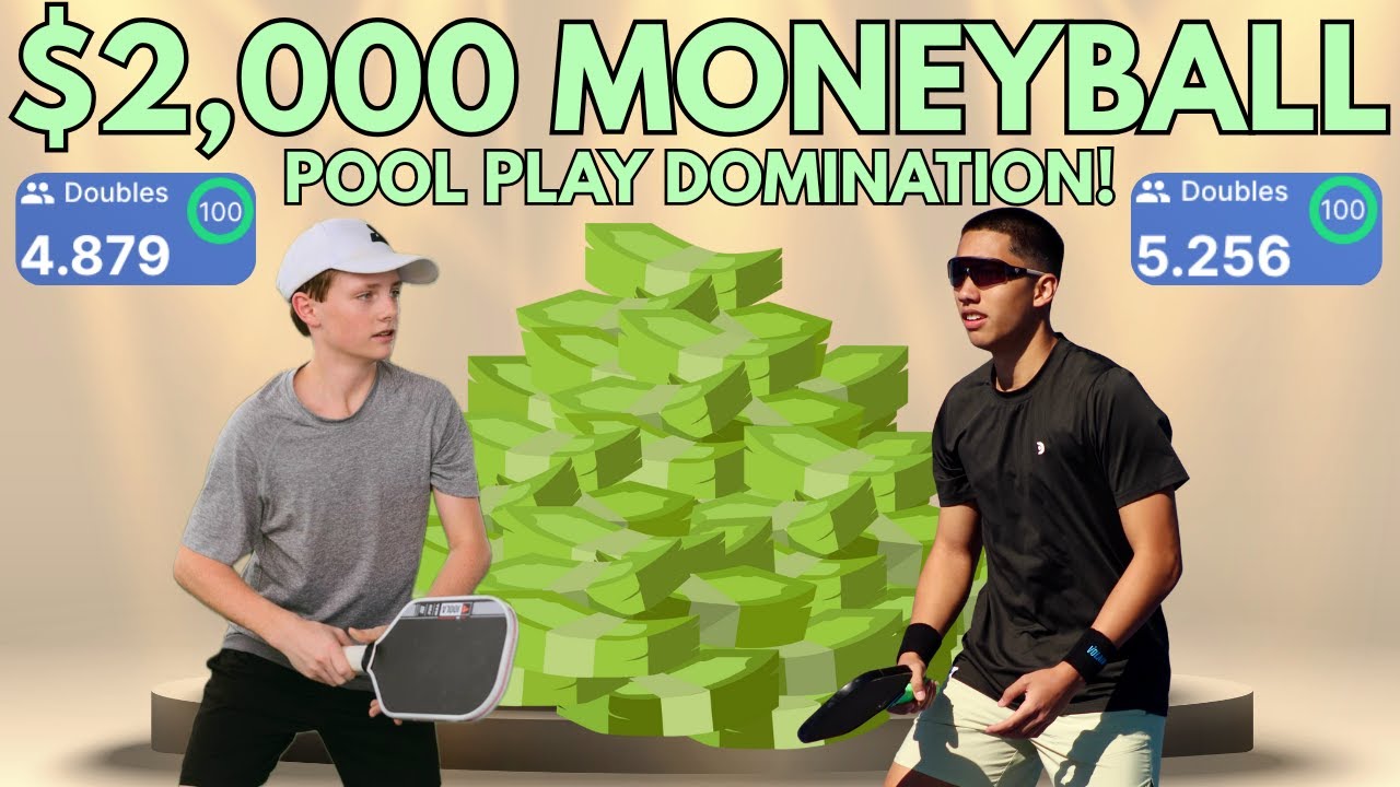 WE COULDN'T BE STOPPED! | 5.0 Men's Doubles | $2k Moneyball Pool Play