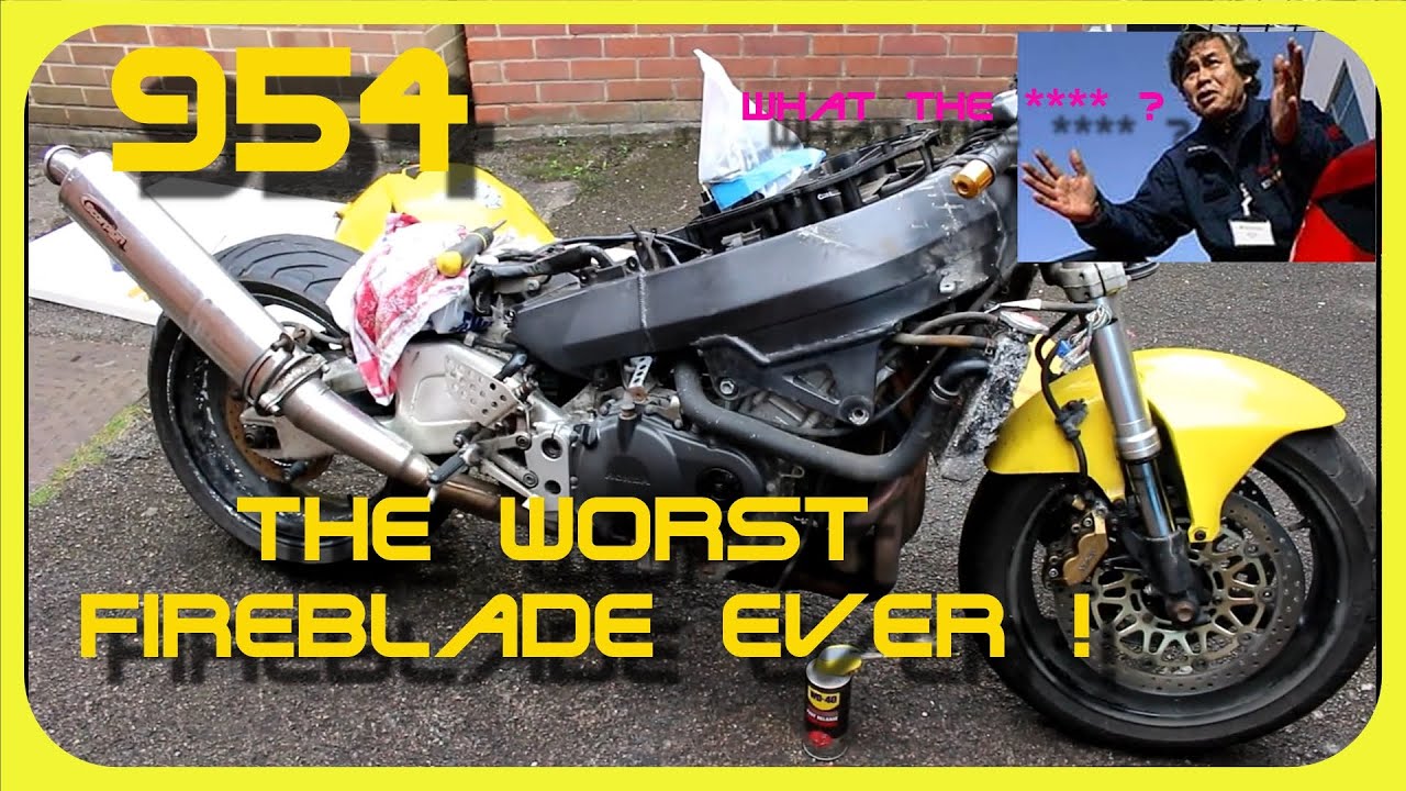 The Worst Fireblade Ever !   Honda CBR 954