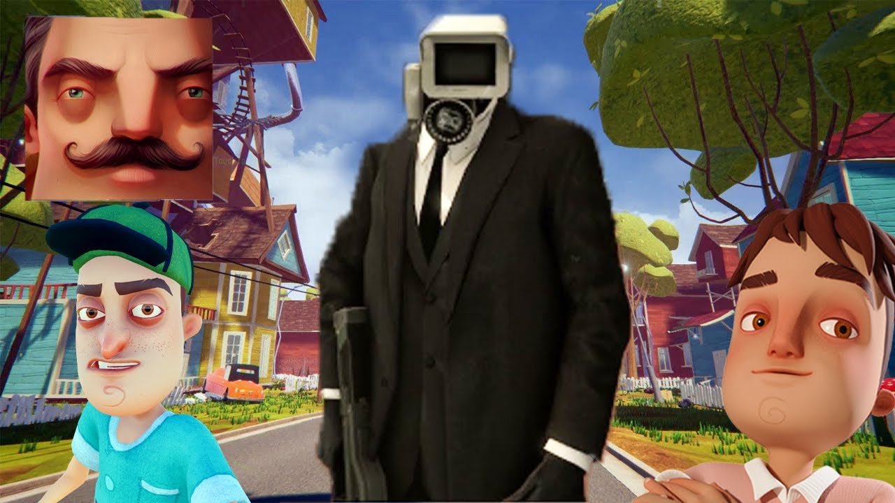 Hello Neighbor - My New Neighbor Skibidi Toilets Cameraman Final History Season Gameplay Walkthrough