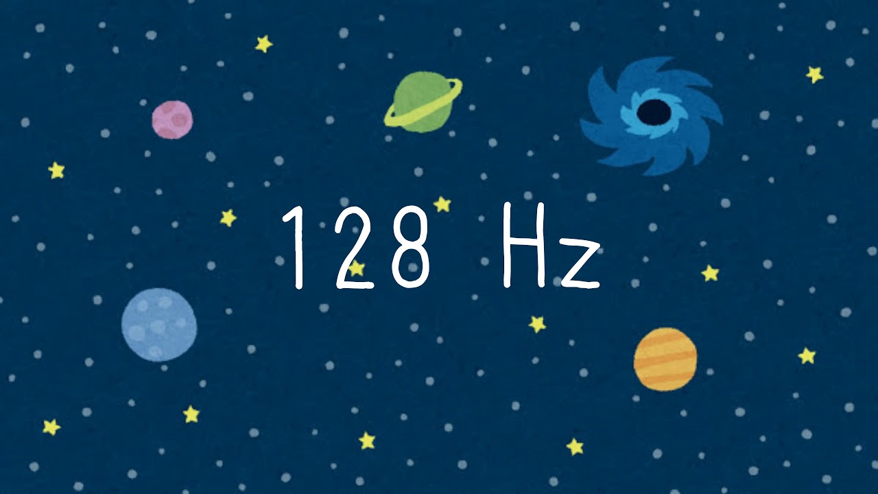 60min 128Hz Pure Tone / 周波数128ヘルツ ピュアトーン (60分)