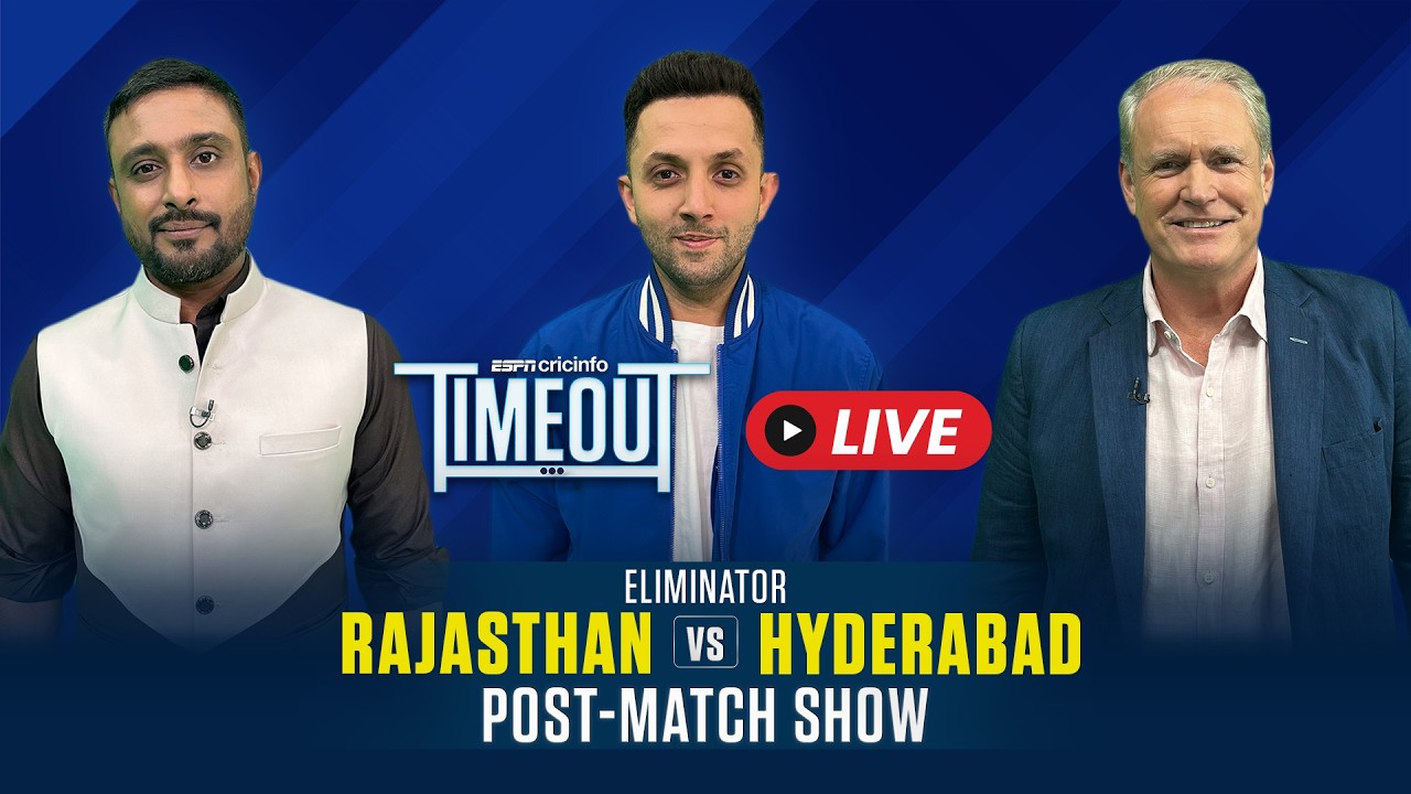 SRH vs RR Post-match show LIVE | IPL 2026 Eliminator |  Match review, Analysis and Discussion