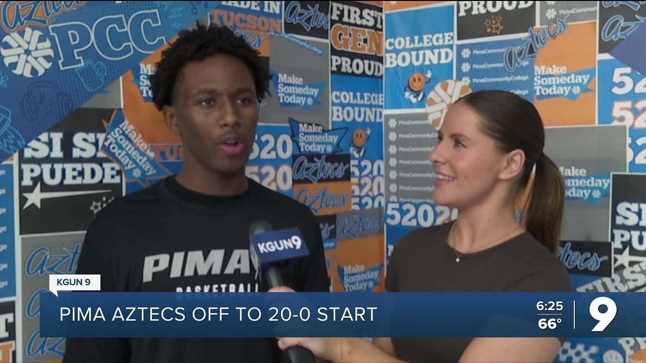 Isaiah Hill Shines as Pima College Basketball Extends Undefeated Season