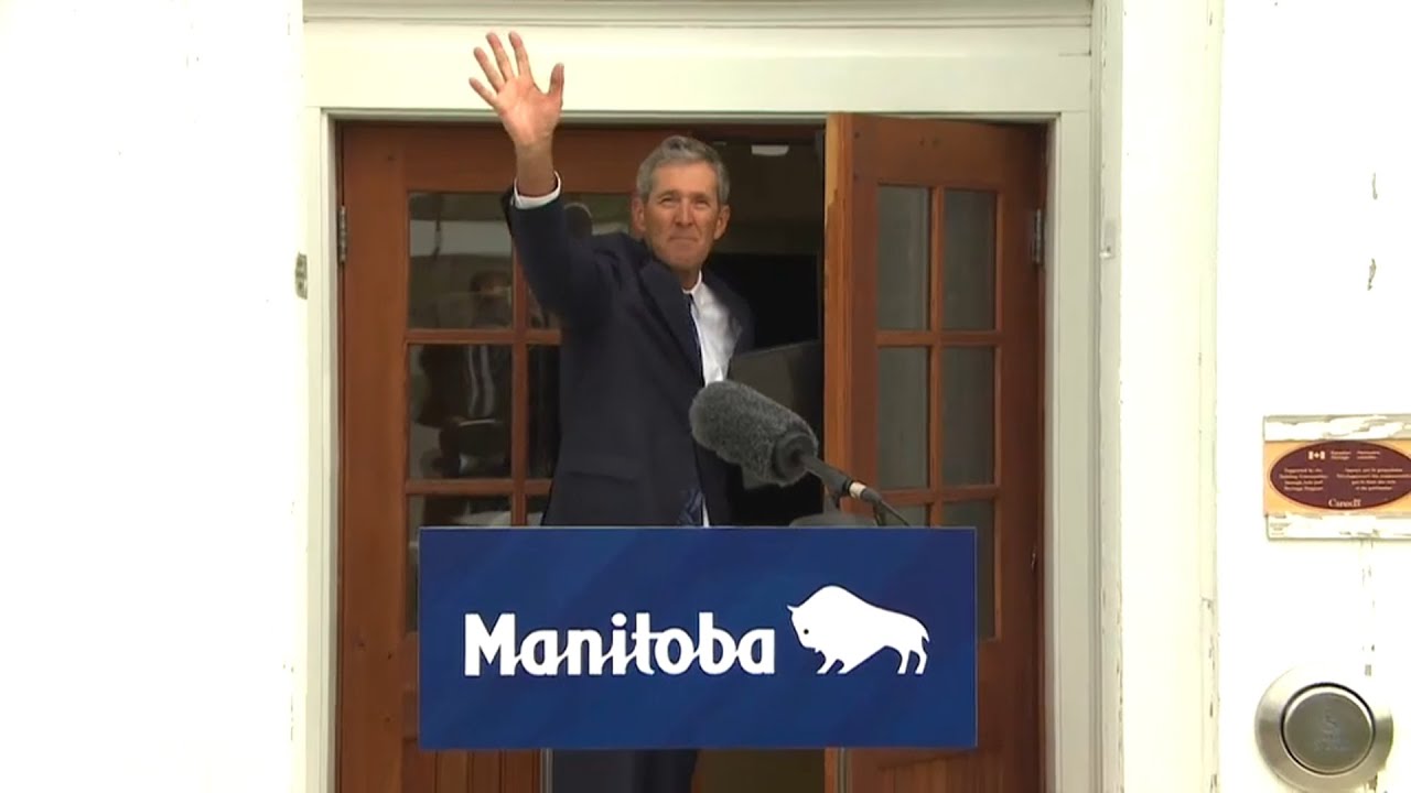Manitoba Premier Brian Pallister announces he will not seek re-election &ndash; August 10, 2021