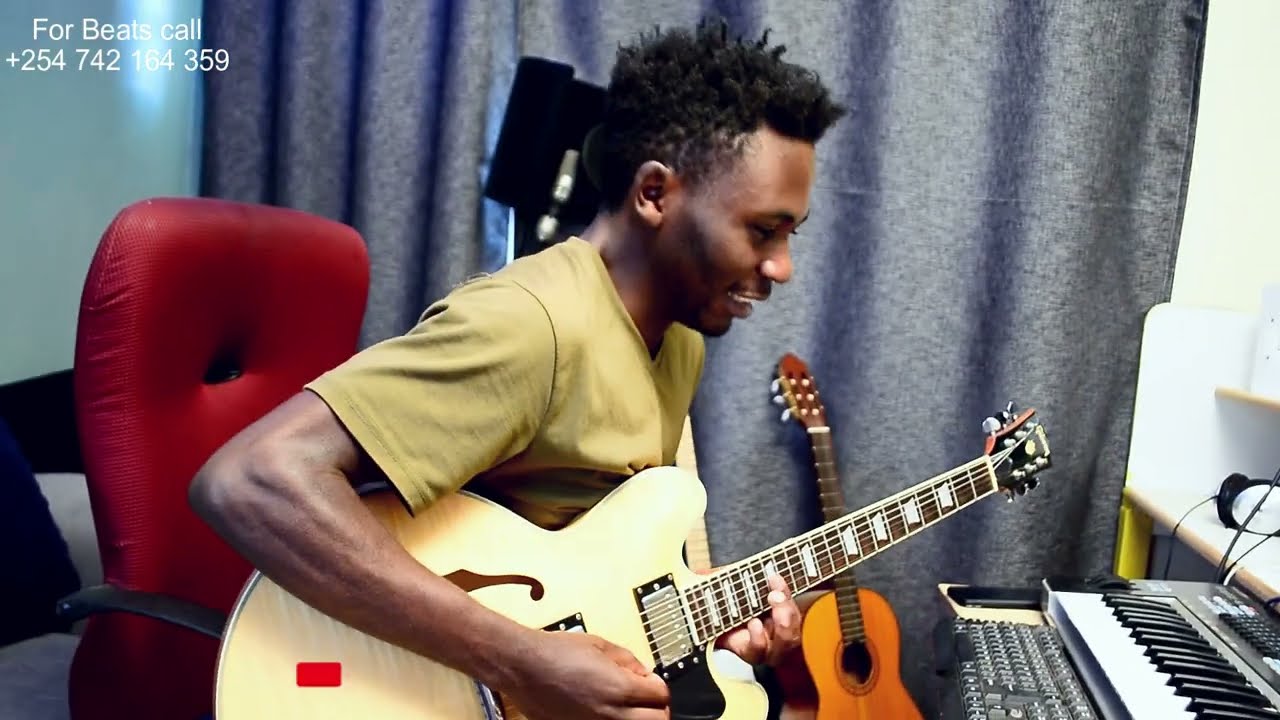 The best music rumba in the world 🔥 freestyle on African guitar by Elogy lead