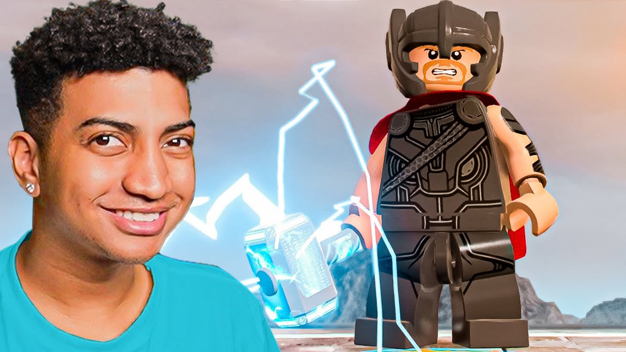 JOGANDO COMO THOR LEGO