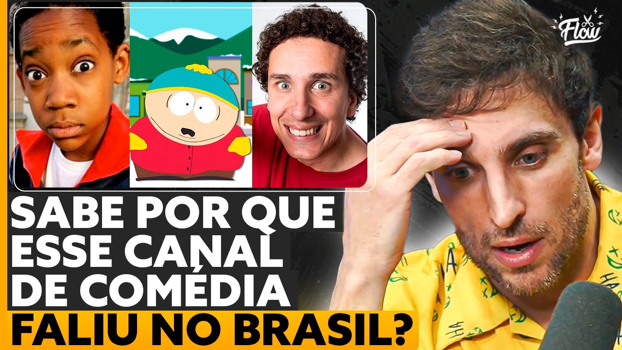 NÃO DÁ MAIS pra fazer um PROGRAMA DE HUMOR no Brasil? O que está ACONTECENDO? [com Leo Lins]
