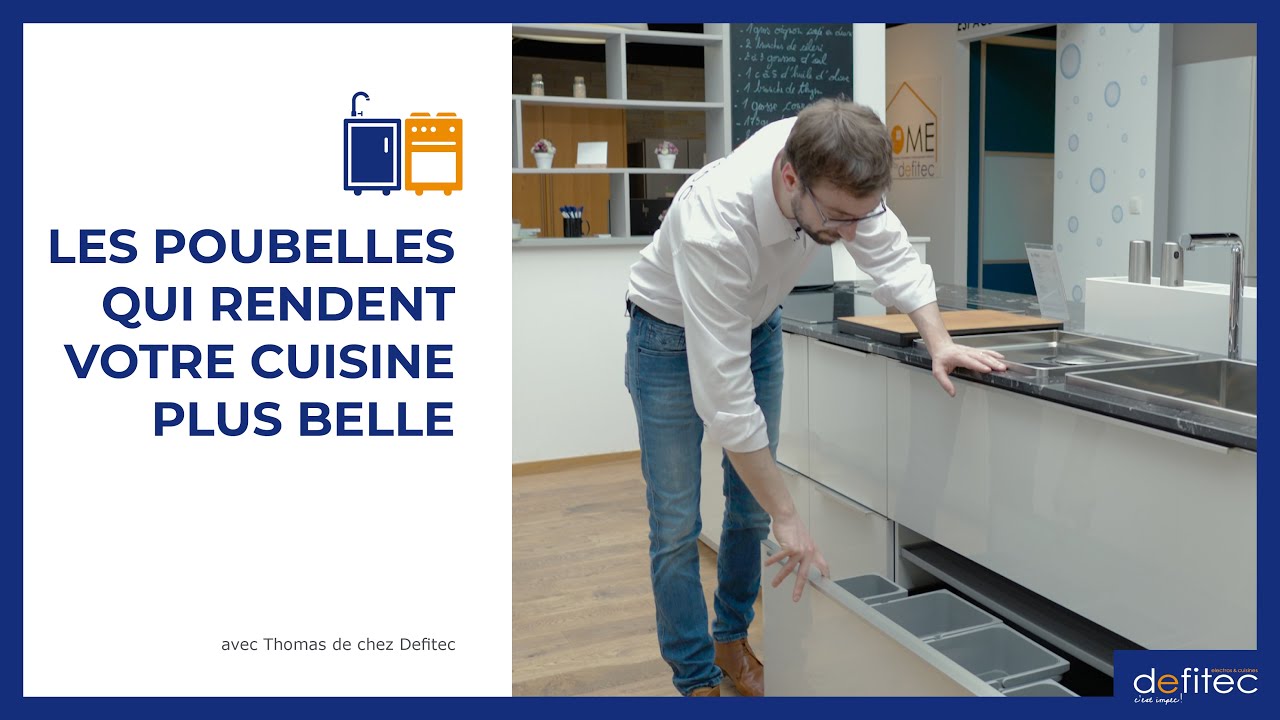 Une vie plus belle avec des poubelles de cuisine bien rangées sous votre évier