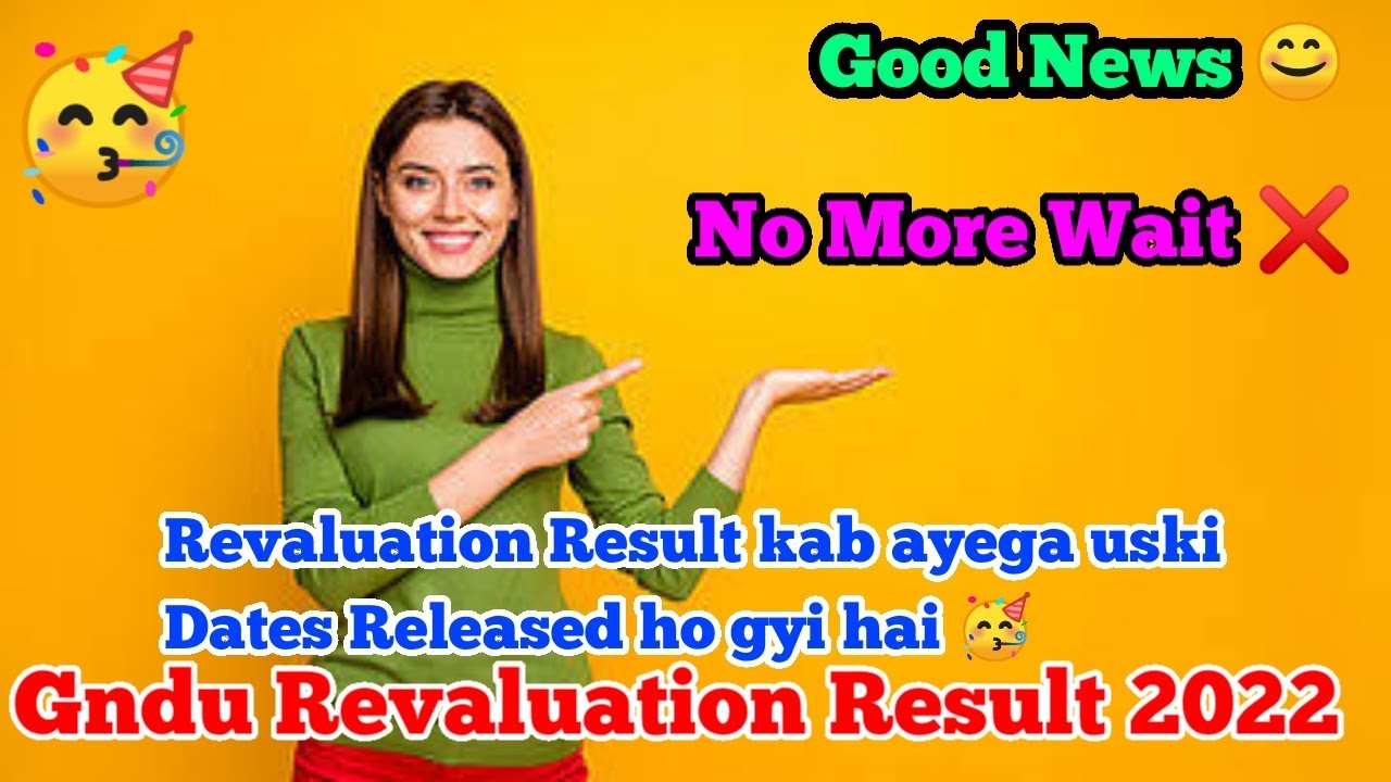 Gndu Revaluation Result 2022 || Gndu Revaluation Result Date Related || Gndu Revaluation Result News