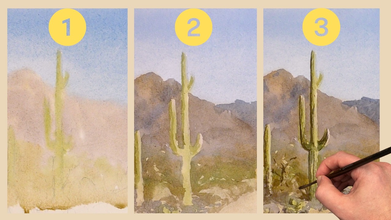 Layering to Create Light in Watercolor - Master Technique