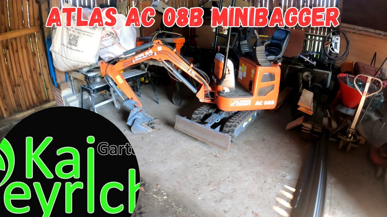 #344 Atlas AC 08 B Minibagger