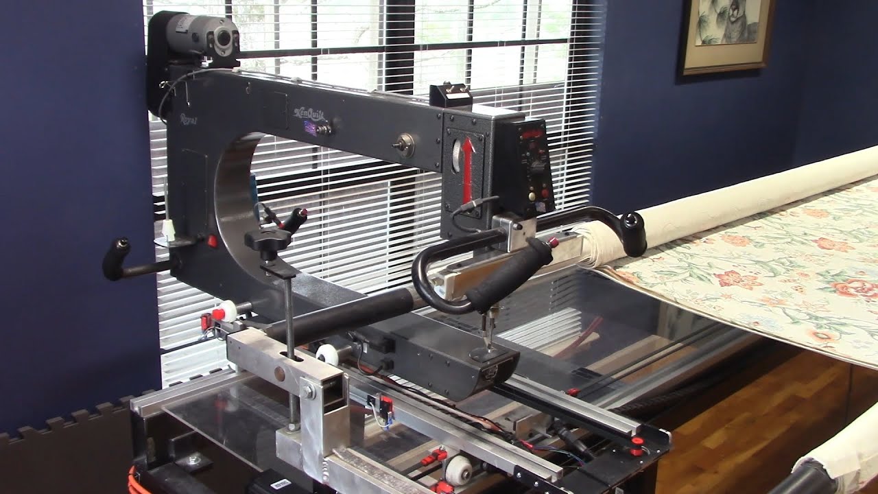 My DIY CNC Longarm Quilting Machine Overview