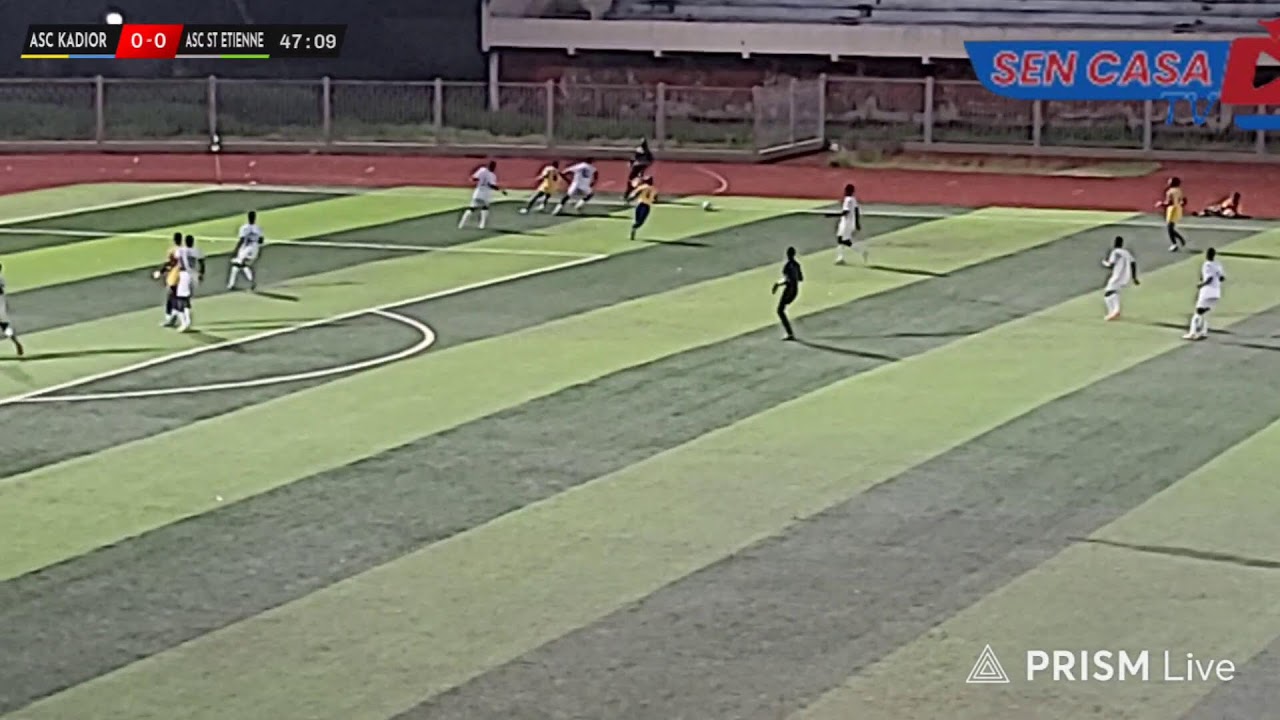 PHASE NATIONALE ZIGUINCHOR 2025 8EME DE FINALE  1er  mi-temps   kadior VS st etienne