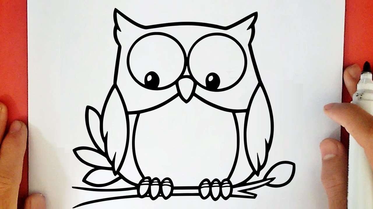 COMMENT DESSINER UN HIBOU