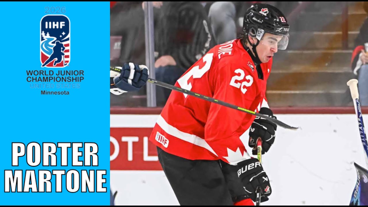 2026 WJC Highlights | Porter Martone