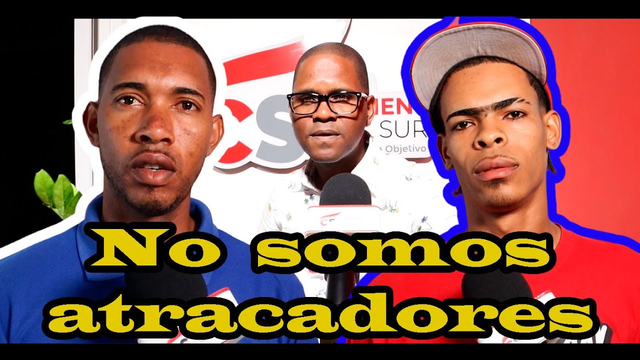 No somos atracadores, eso es mentira, dicen jóvenes