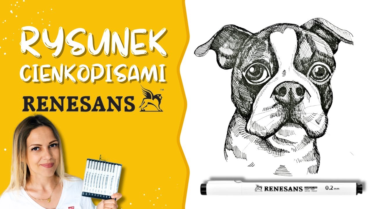 Cienkopisy RENESANS, kt&oacute;re odmienią Tw&oacute;j rysunek!