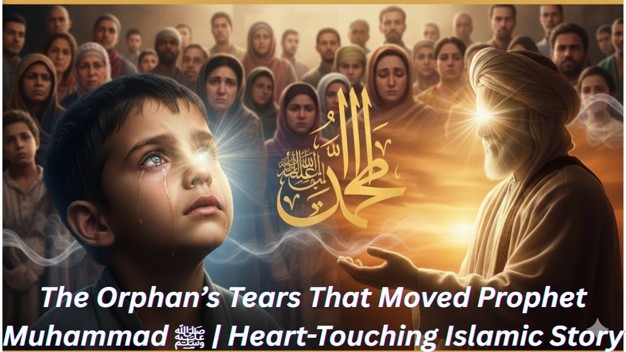 The Orphan’s Tears That Moved Prophet Muhammad ﷺ | Heart-Touching Islamic Story