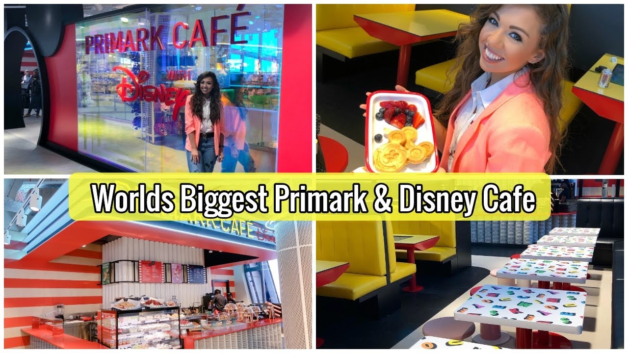 First Look At Worlds Biggest Primark & Disney Cafe | Event with Disney UK