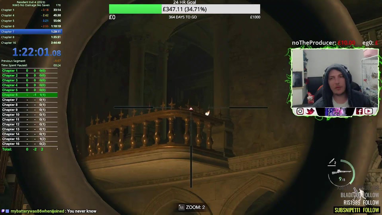 RER4 Pro No Damage No Save Runs To See If My PC Wants To Behave