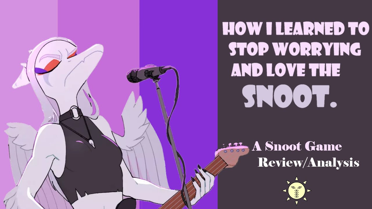 HOW I LEARNED TO STOP WORRYING AND LOVE THE SNOOT. — A Snoot Game Review/Analysis