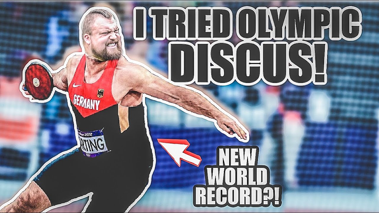 Strongman tries Olympic Discus Throwing | Ft Eddie Hall