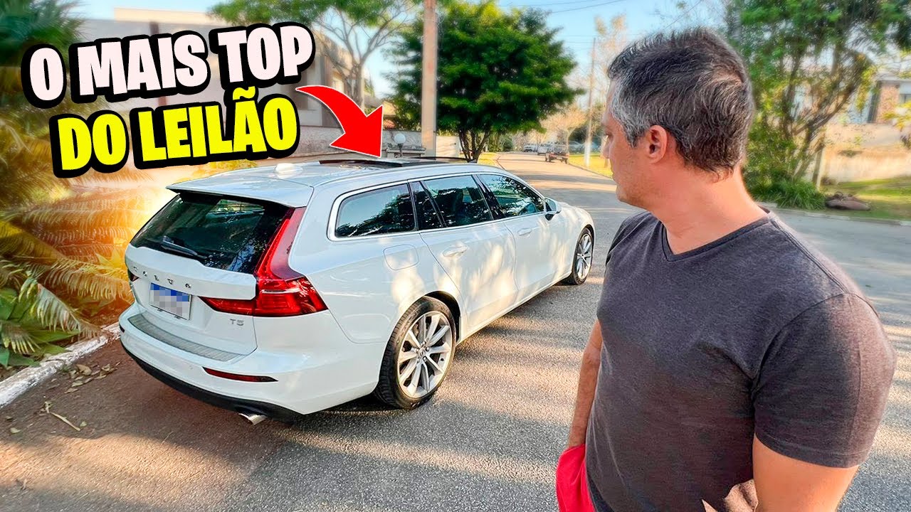 FINALMENTE DESCOBRI COMO ESSE CARRO QUE VEIO DO LEILÃO DIRIGE SOZINHO *VOLVO vs TESLA*