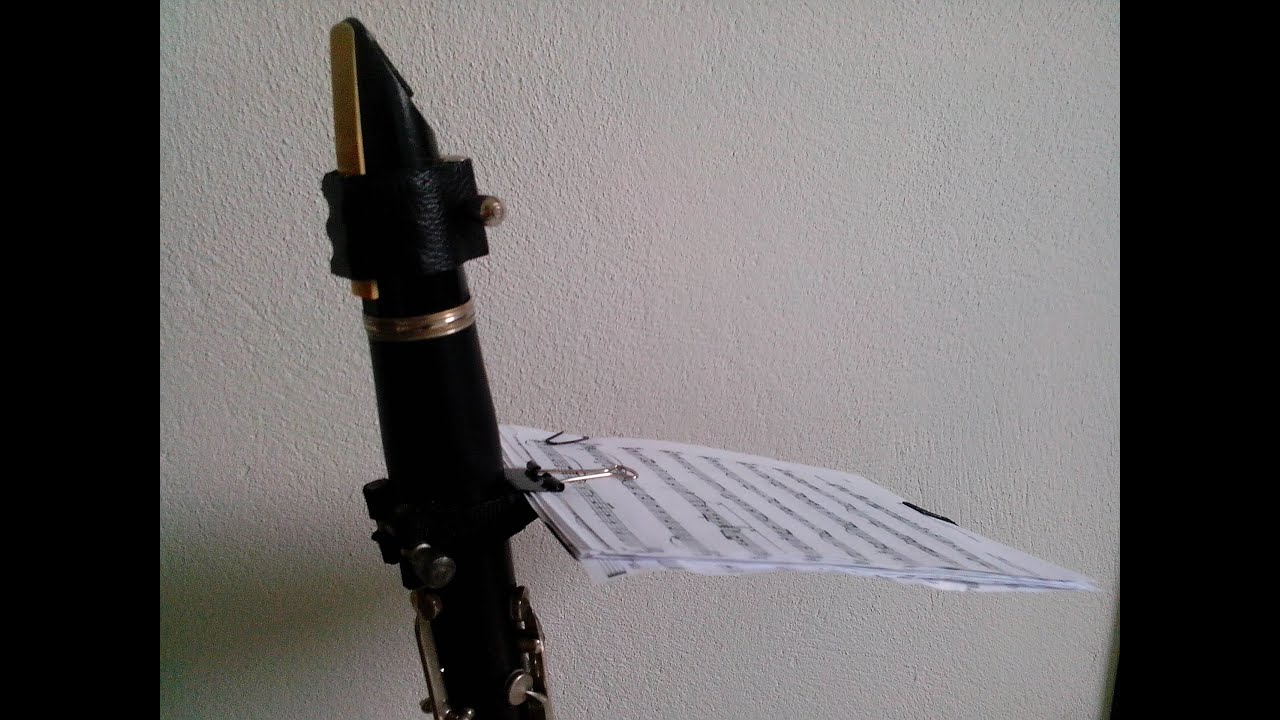 Como fazer uma lira de clarinete, sax, oboé, etc