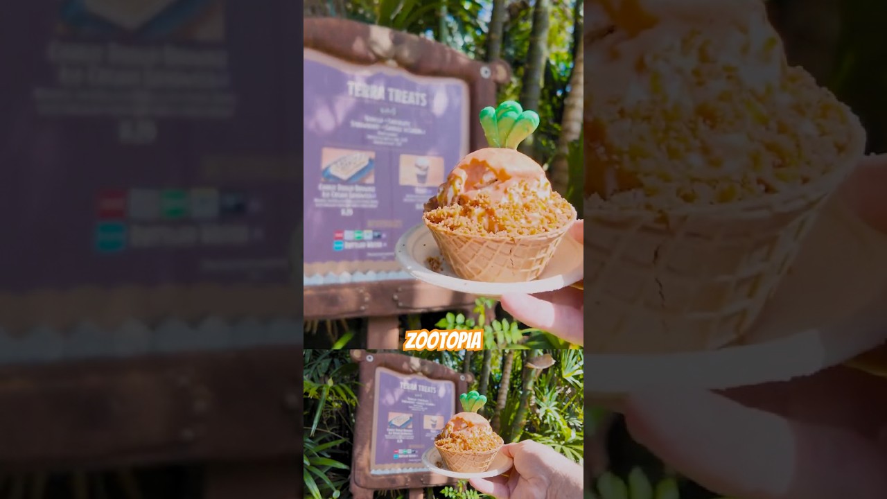 Disney Passholders Get THIS Zootopia Dessert 🥕#disneyshorts