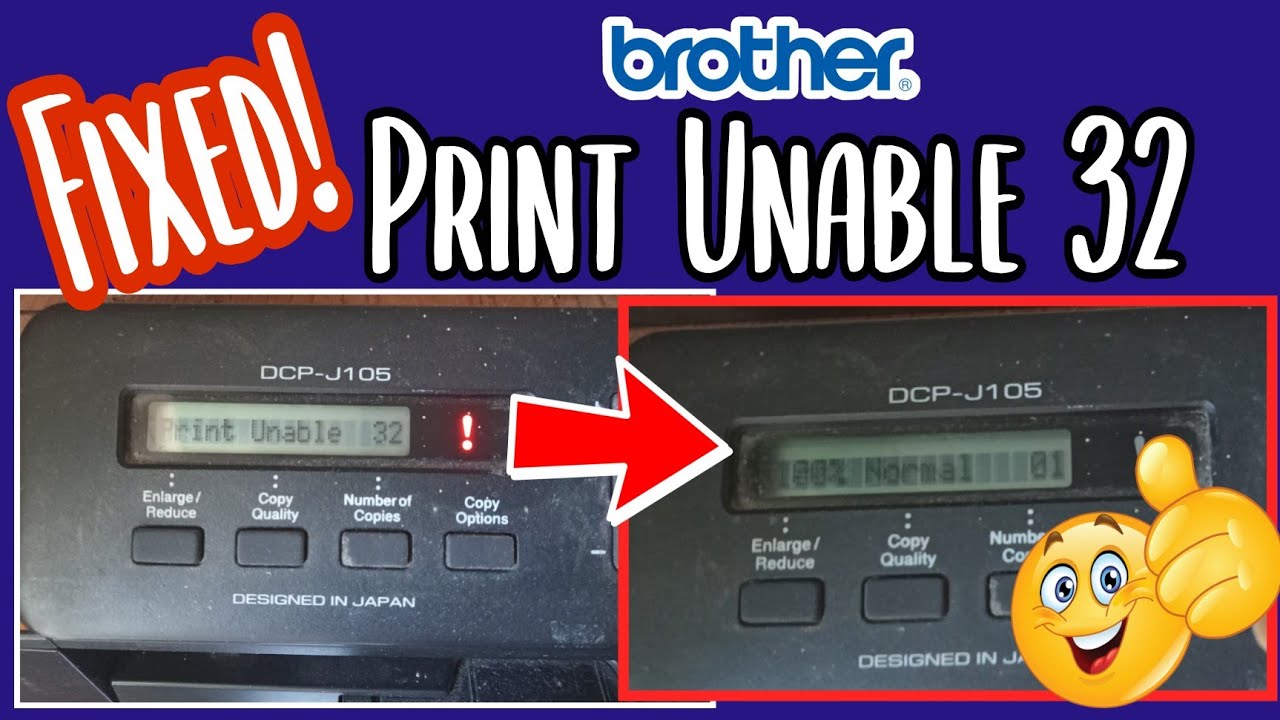 PRINT UNABLE 32 | BROTHER PRINTER (TAGALOG)