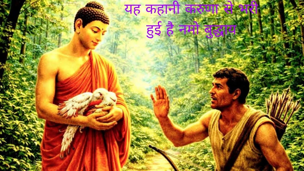 🙏🏻❤️ #गौतम_बुद्ध गौतम बुद्ध को इसलिए करुणा का सागर कहते हैं नमो बुद्धाय