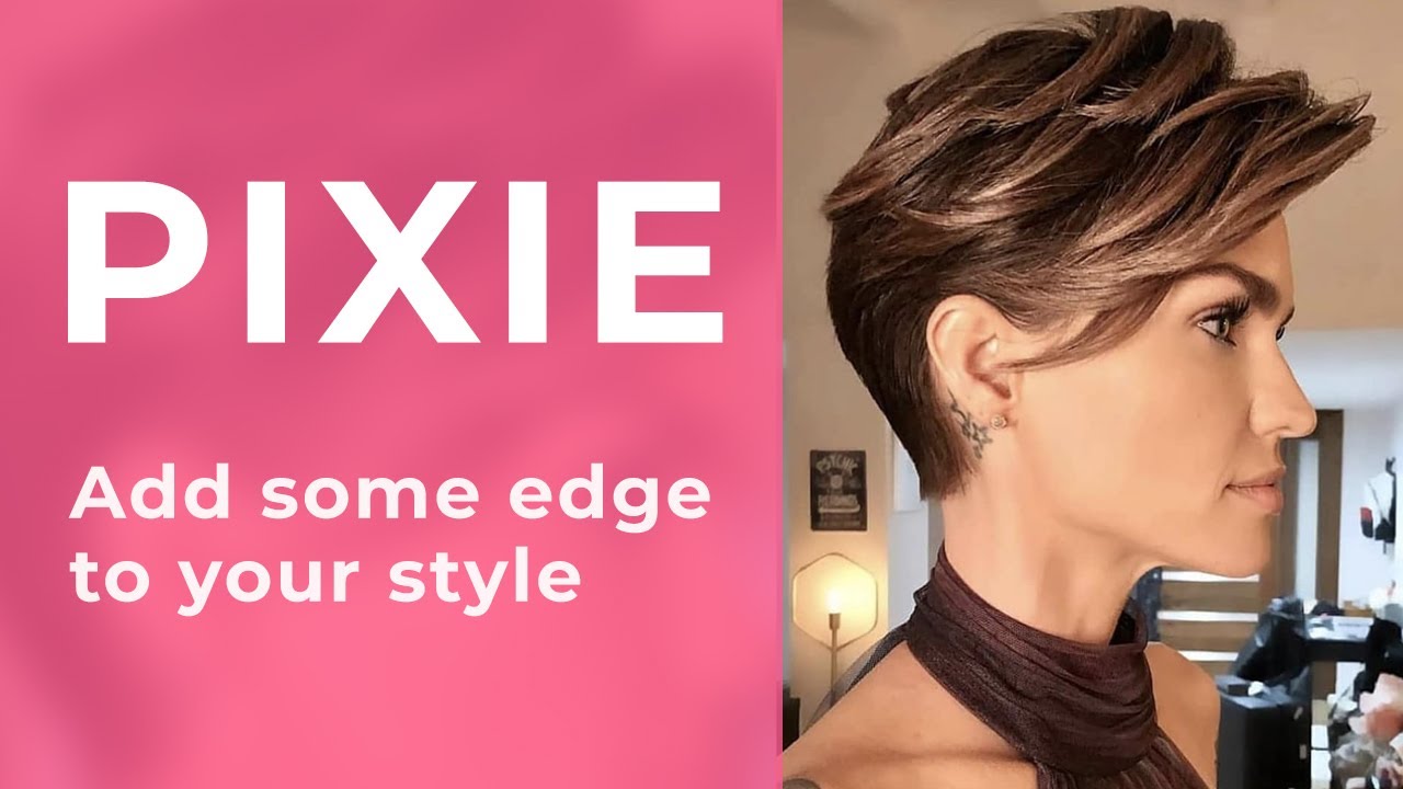 PIXIE - the best short haircut for gamine woman