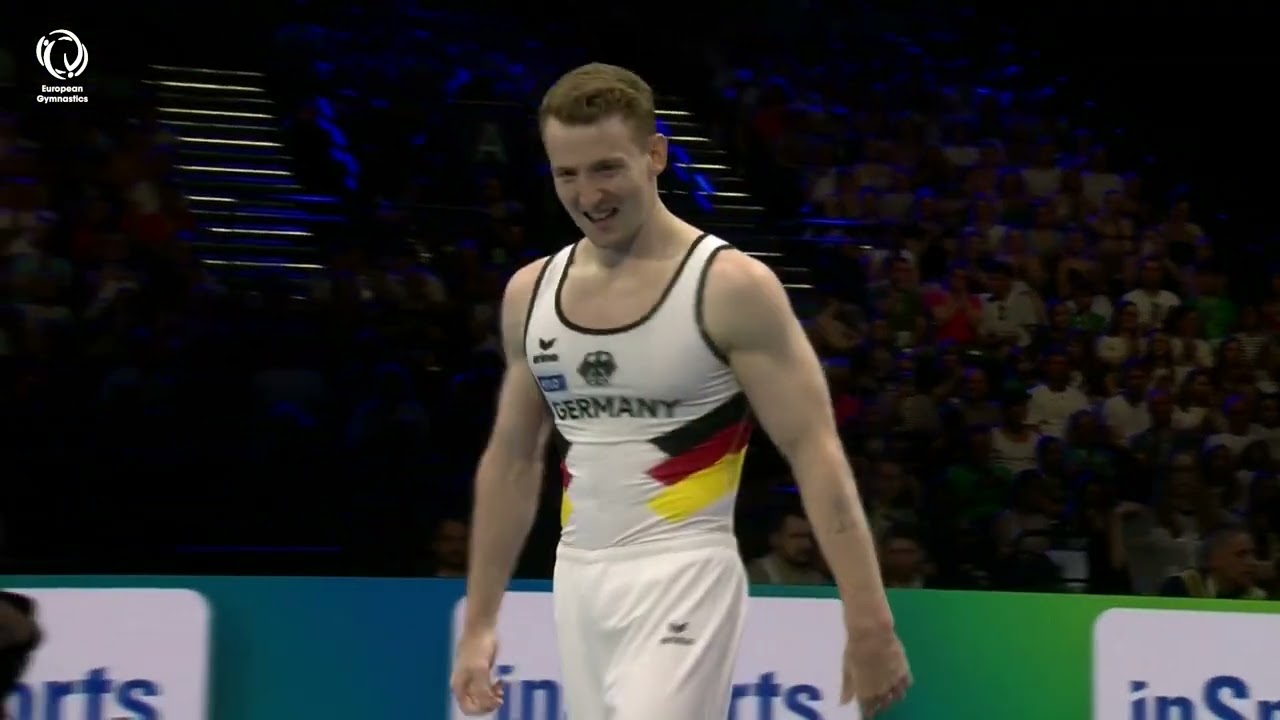 Nils DUNKEL (GER) - 2025 Artistic European Champion, Parallel bars