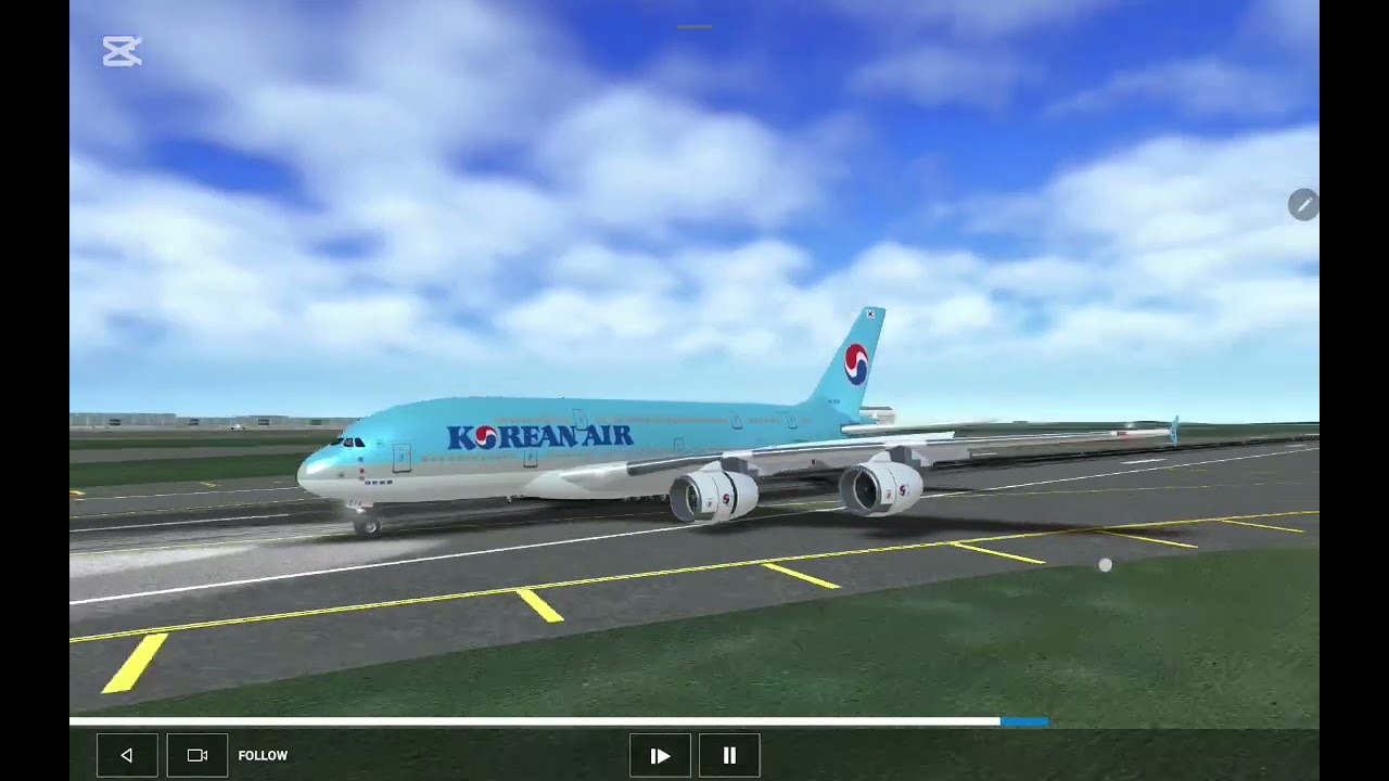 @비행콩이님이 신청하신 인천 국제공항 대한항공 a380 착륙