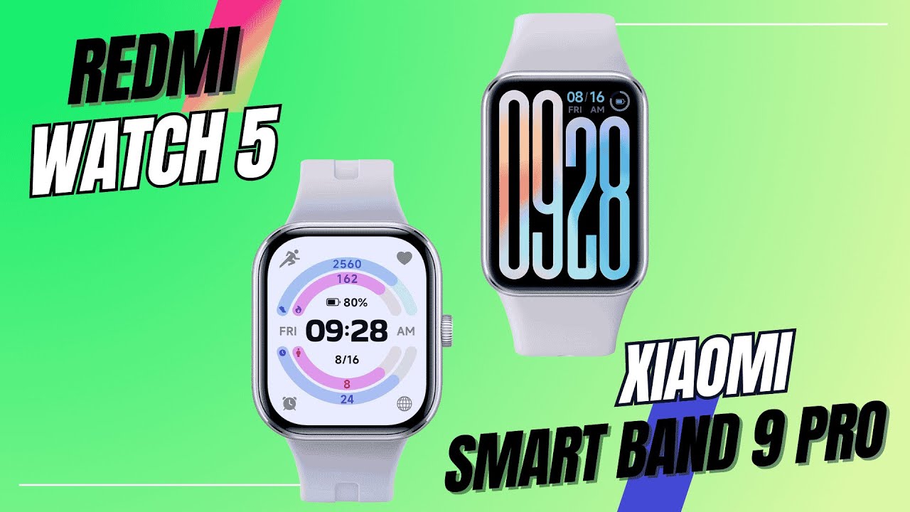 Redmi Watch 5 vs Xiaomi Smart Band 9 Pro