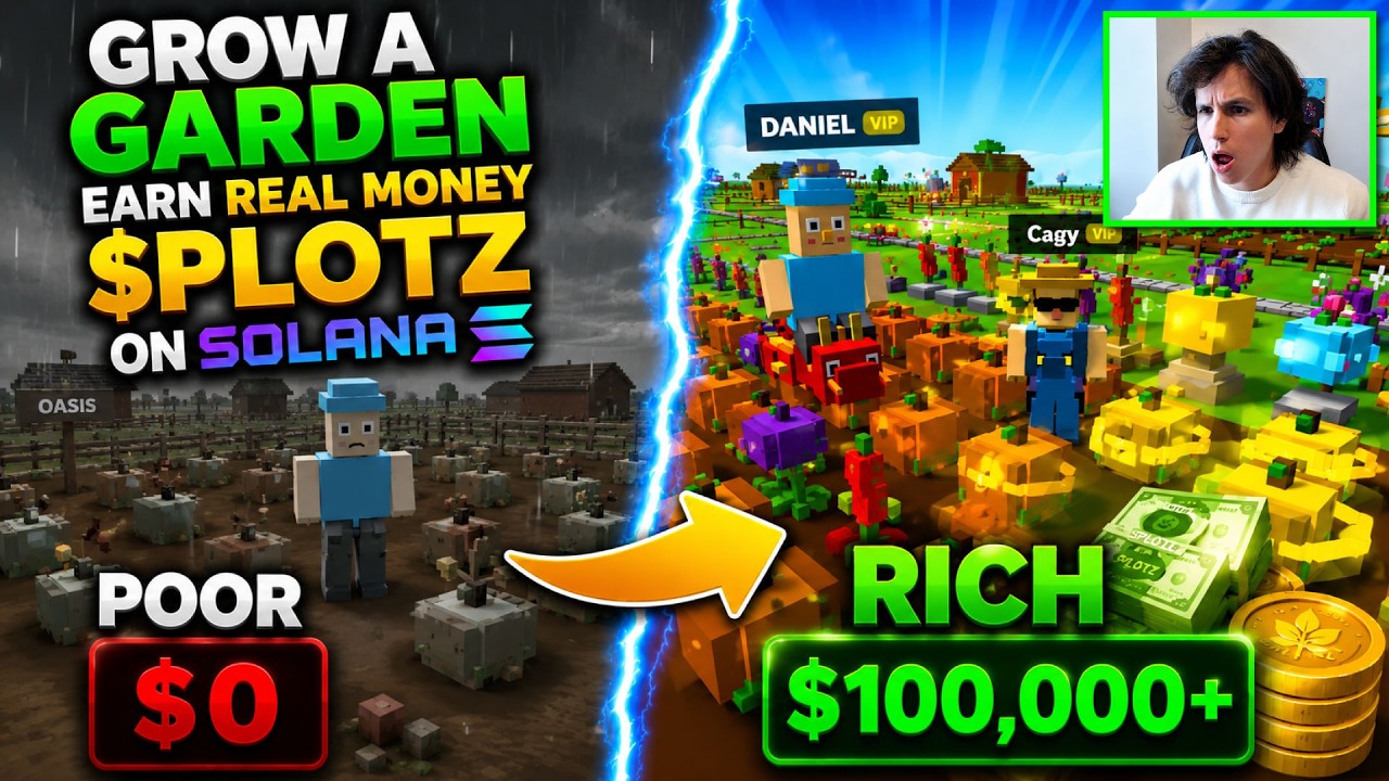 Grow A Garden but Earning REAL Money!