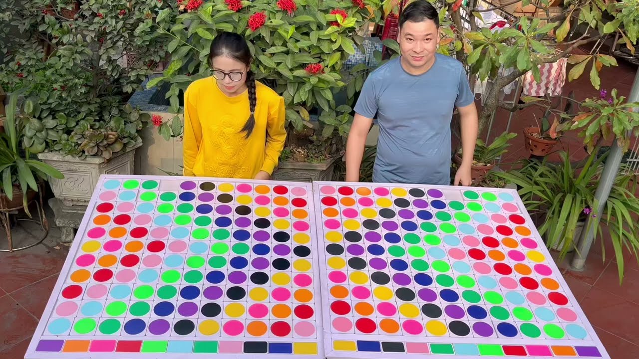 Color ball game solve and challenge smart move