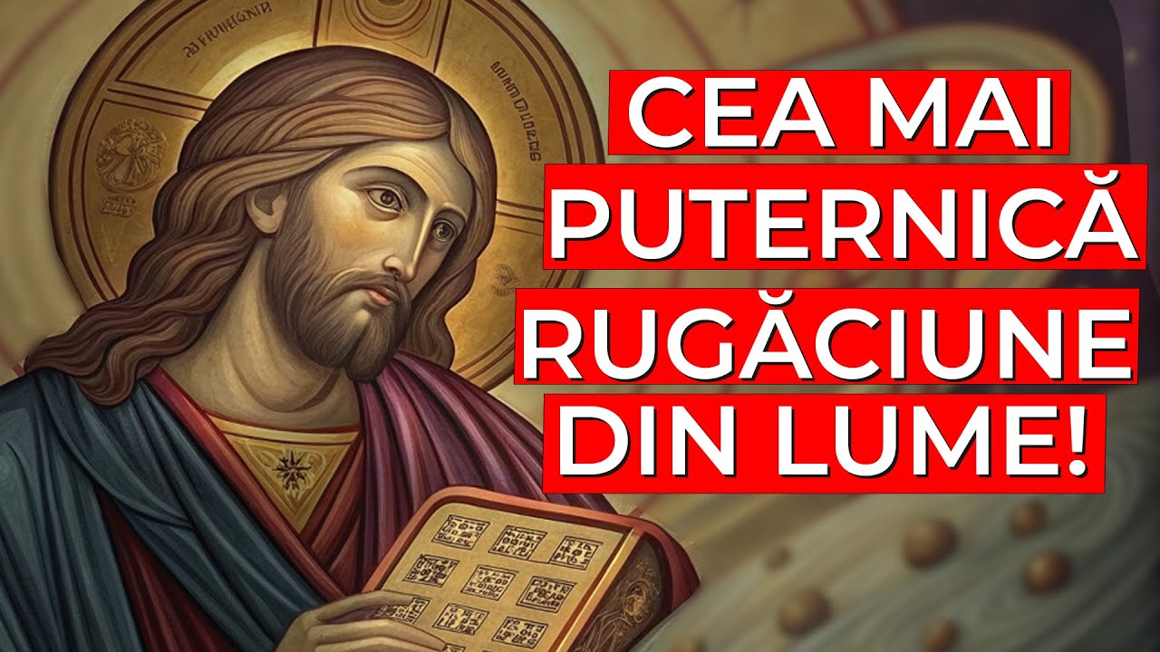 Cea mai puternică rugăciune din lume – Acatistul Mântuitorului Iisus Hristos  Ascult-o până la capăt