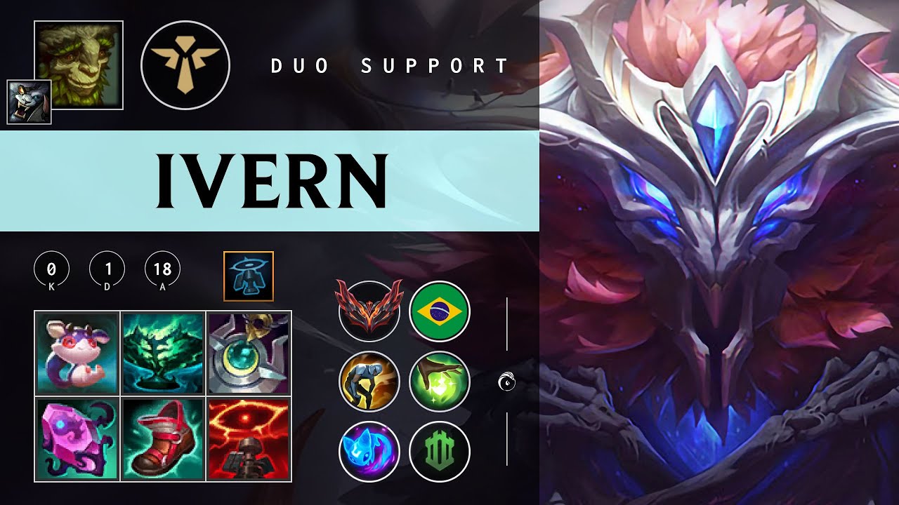 Ivern Support vs Alistar - BR Grandmaster Patch 26.01