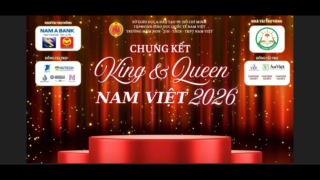 🔴 [Trực tiếp] CHUNG KẾT KING & QUEEN NAM VIỆT 2026